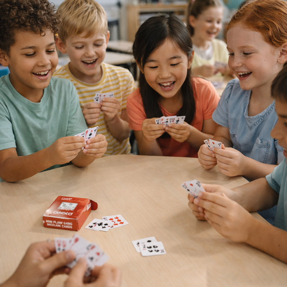 【鼎堅】特殊尺寸撲克牌3入組 加厚耐折 派對桌遊 親子互動 魔術表演專用, , large