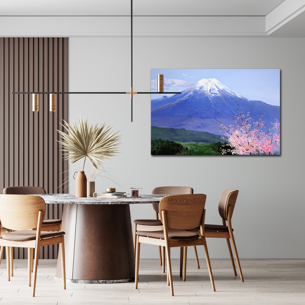 【御畫房】富士山 國家一級畫師手繪油畫60×90cm(VF-09), , large
