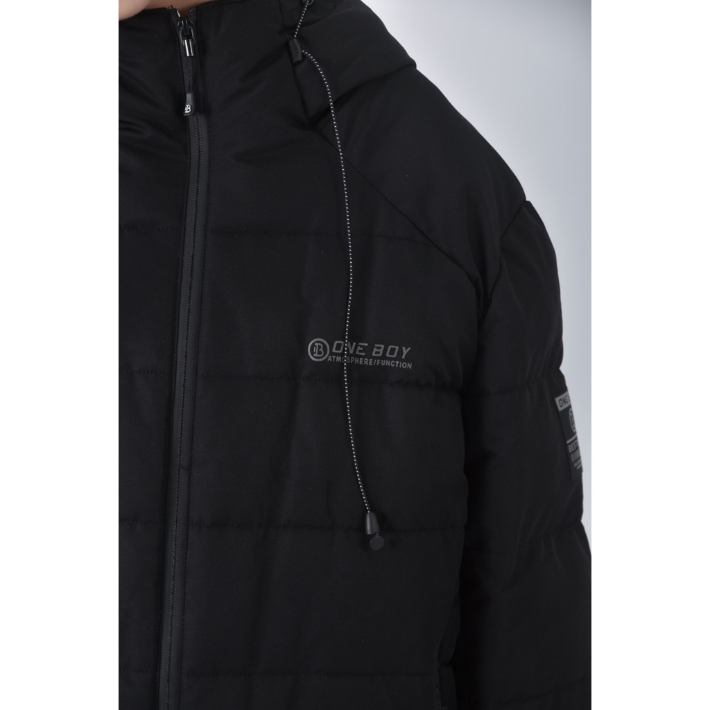 (2XL) one boy連帽黑色外套二手衣, , large
