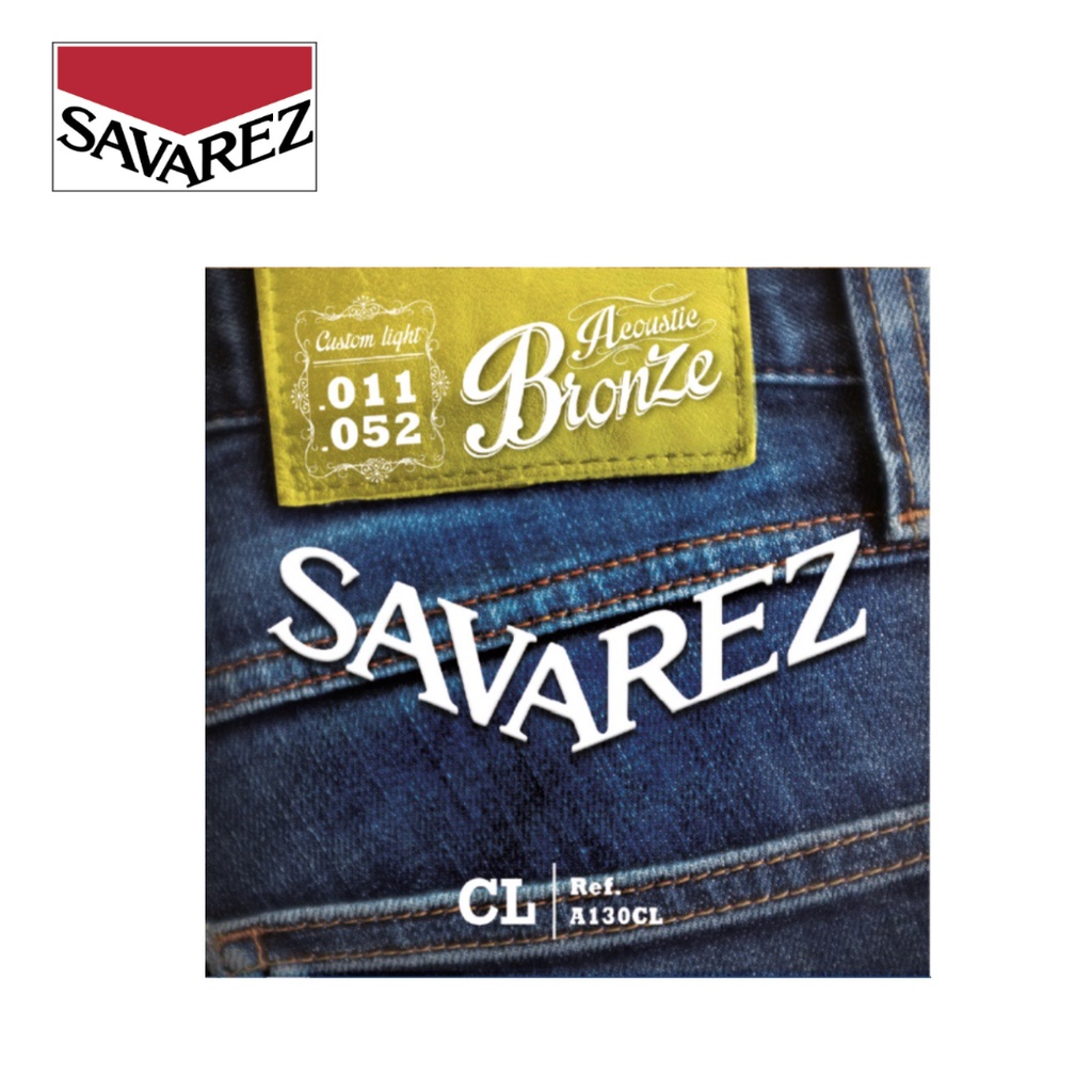 SAVAREZ A130CL 黃銅 民謠吉他弦 11-52【敦煌樂器】, , large