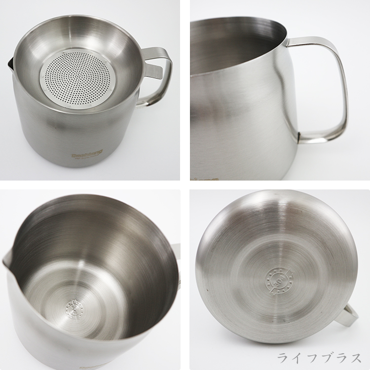 304不鏽鋼濾油壺-附油炸籃-1.5L-2支, , large