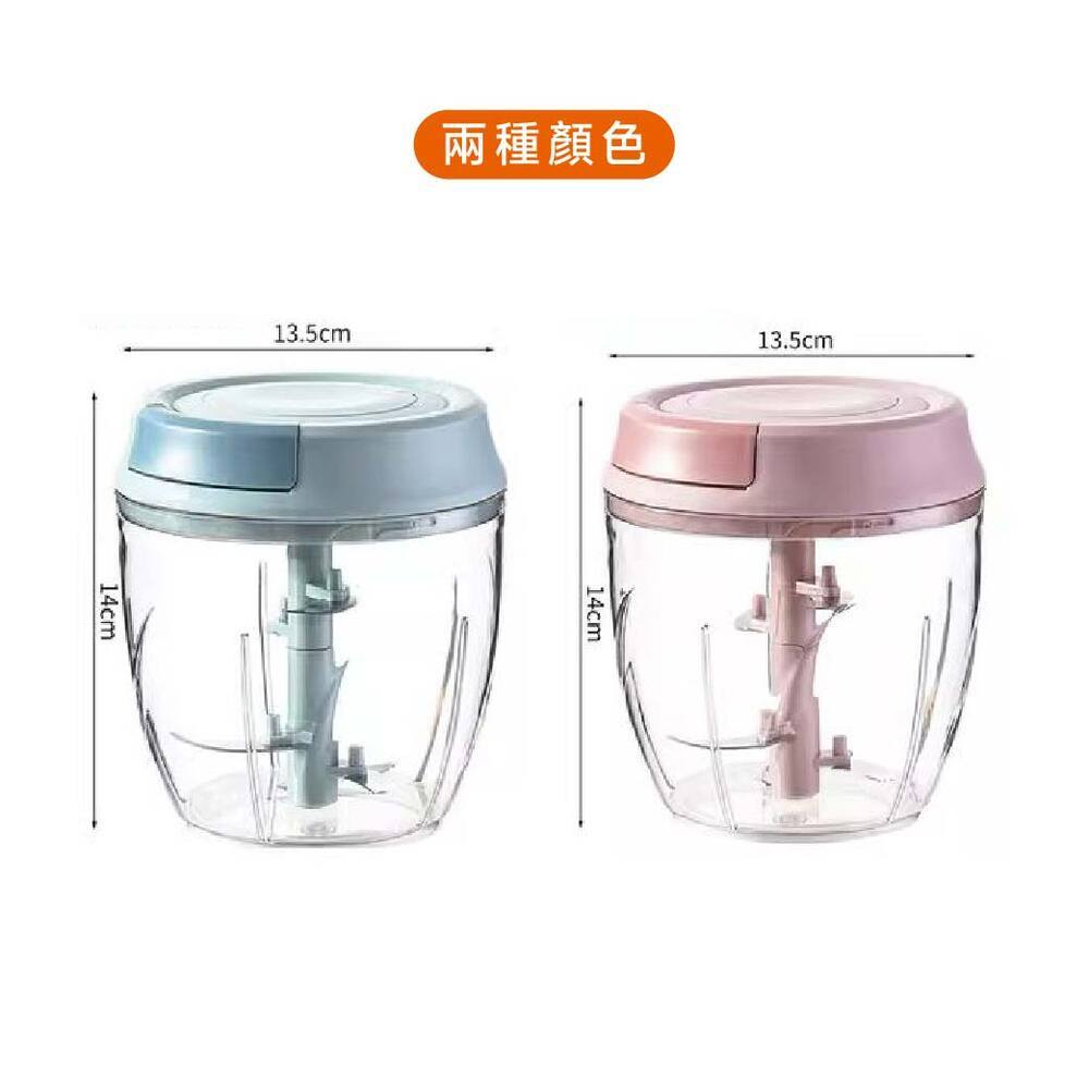 手拉切菜器 大容量 拉蒜器 碎菜器 蒜泥器 切丁器 切蒜器 手拉切碎器【Ho覓好物】蒜泥器 搗蒜器 YHX1772, , large