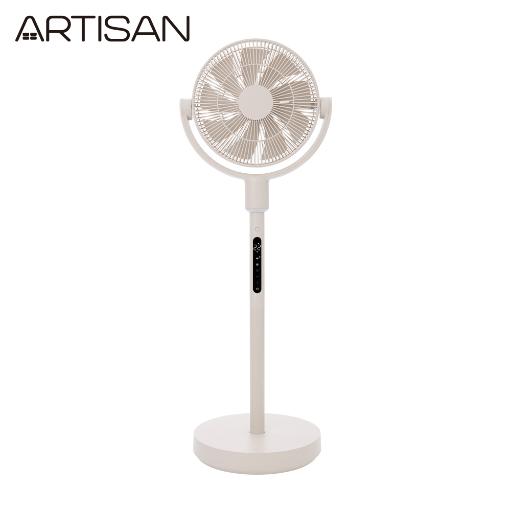 【丞洋企業】ARTISAN 3D無線循環風扇LF1404W-杏色(台灣品牌), , large