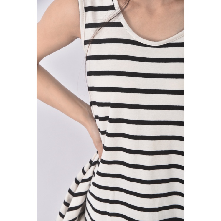 (S) 質感無袖杏色上衣二手衣, , large