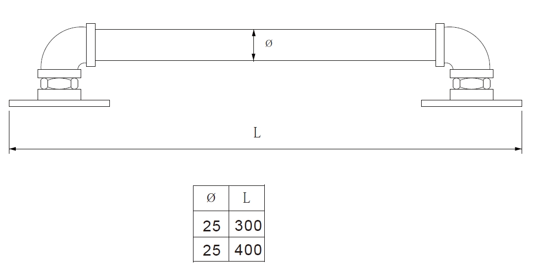 Industrial Water Pipe Handle, , large