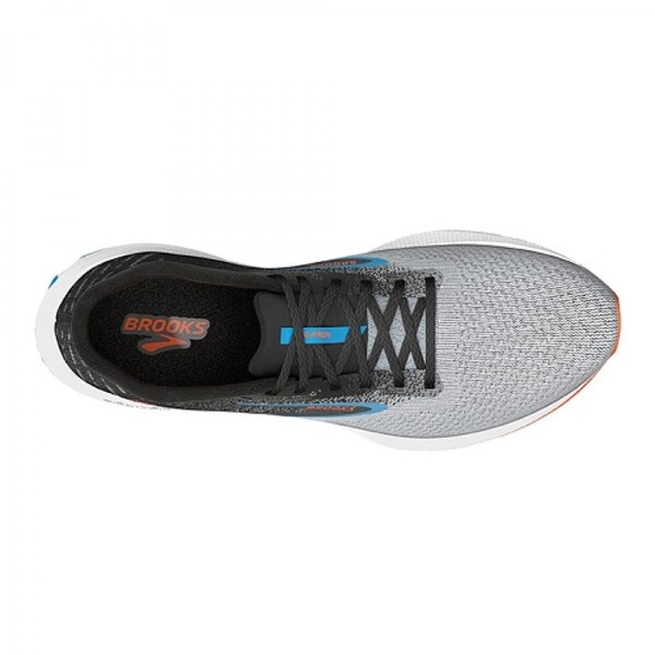 Brooks Launch 10 男 慢跑鞋 運動 路跑 競速 緩衝 輕量 緩衝 灰 黑 [1104092E019], , large