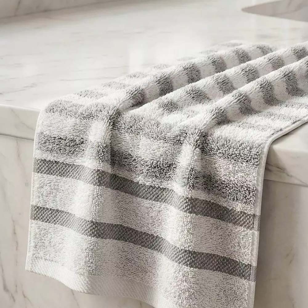 [Kai Mei Cotton] Bulk Pack: Made in Taiwan (MIT) Antibacterial & Odor-Resistant &ndash; Lightweight Soft Pure Cotton Bamboo Charcoal Towels (Set of 12), , large