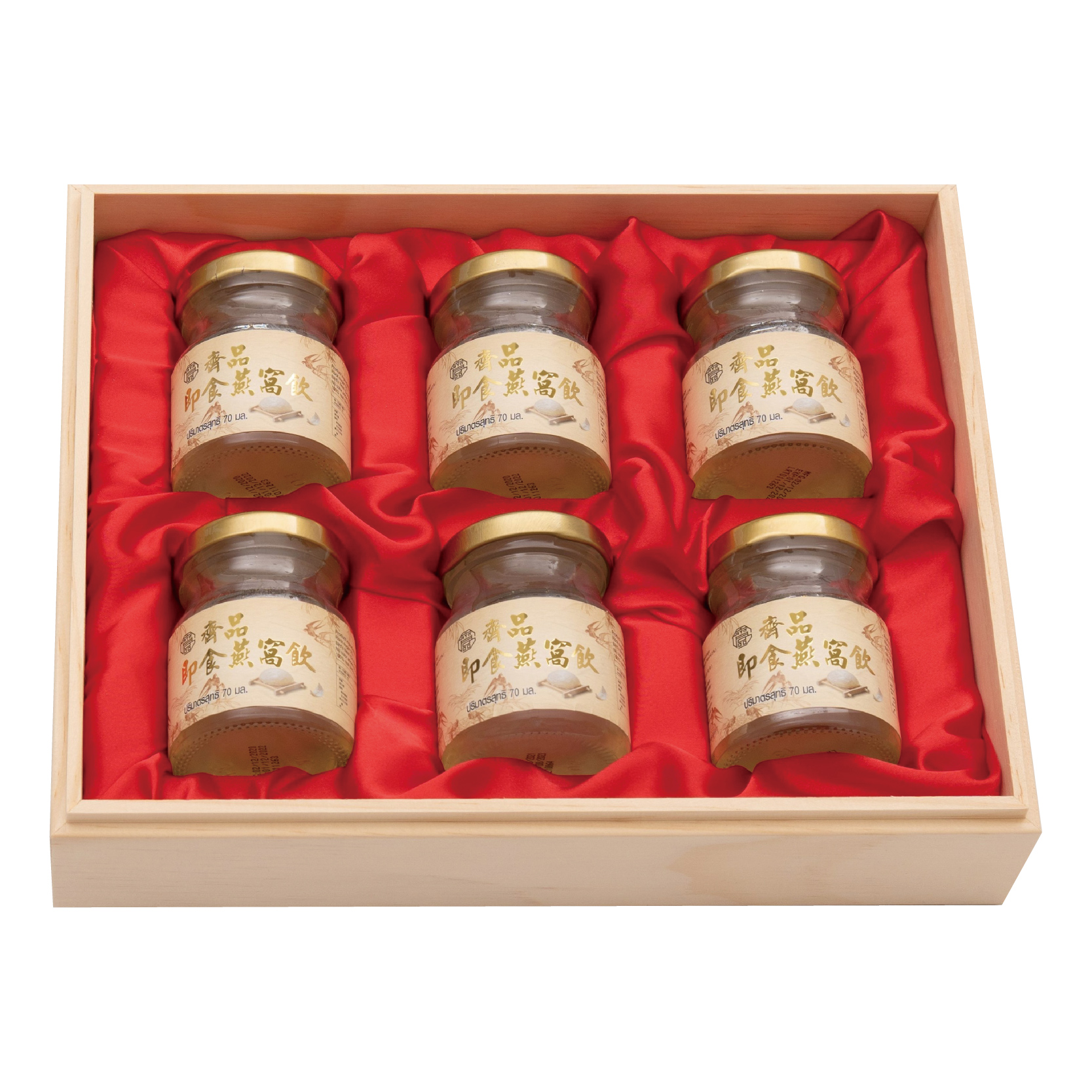 【齊品】極濃即食燕窩禮盒6入/70ML, , large