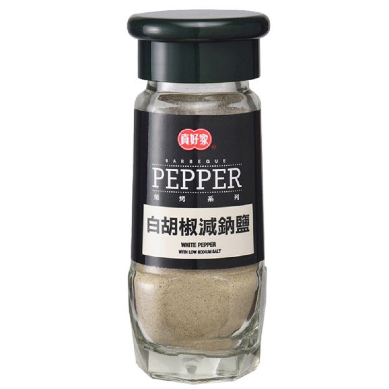 WHITE PEPPER WITH LOW SODIUM SALT, , large