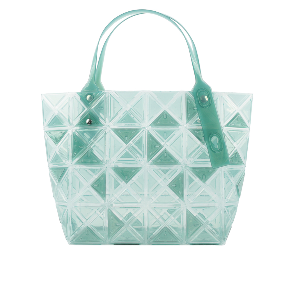 ISSEY MIYAKE BAO BAO DAZZLE 4X6 透明果凍手提包/湖水綠, , large