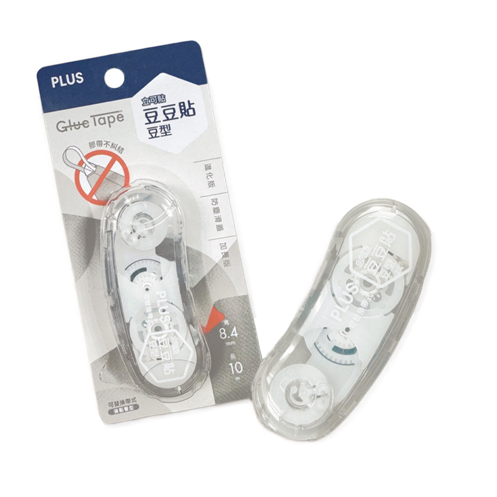 【龍品文創】台灣普樂士PLUS 39140 TG-1121 8mm魔豆-透明-1個入, , large