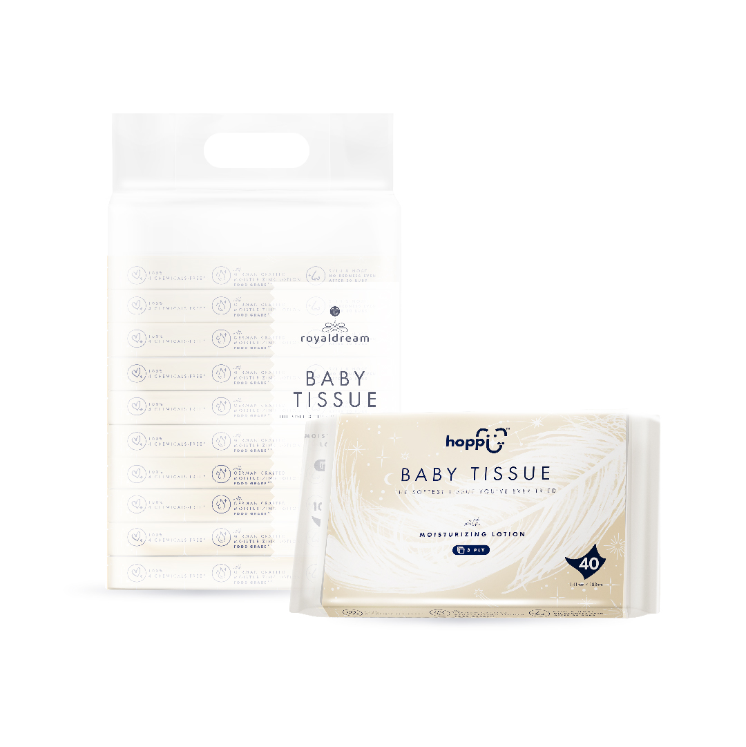 Hoppi baby tissue, , large