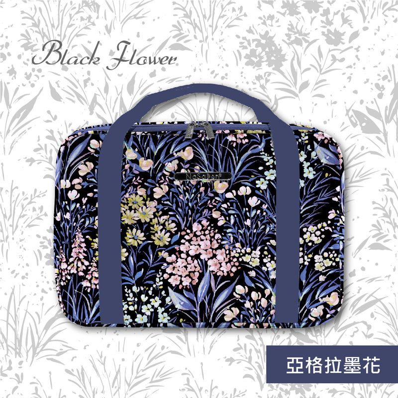 NaSaDen Schiffer Handbag Cross Body Shoulder Bag Travel Tote Bag Pink Flower, , large