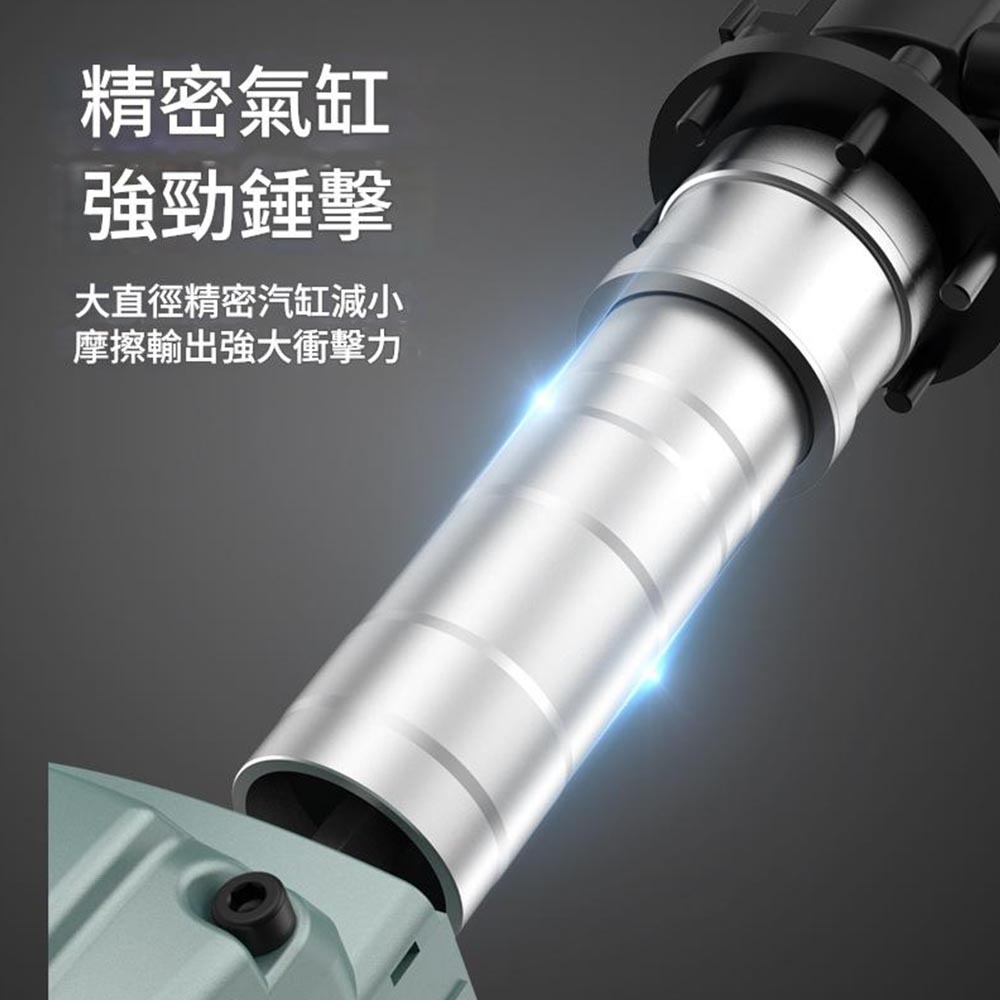 65A high-power electric pickaxe 110V (main unit with accessories + 2 chisel tails), , large