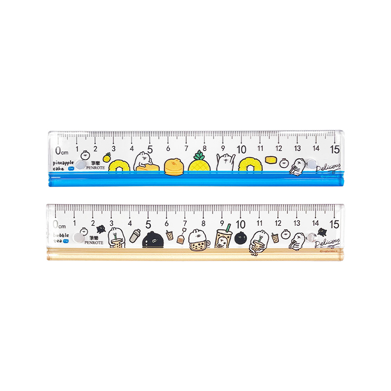 uglyrabbit 15 cm Non-Slip Ruler-A