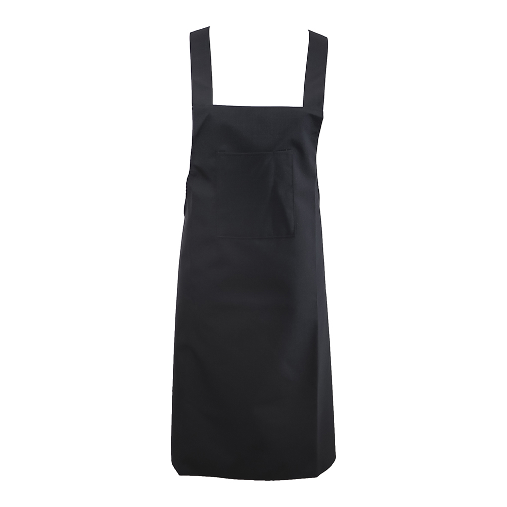 完全防水素色防水圍裙-77*73cm-黑色-4件, , large