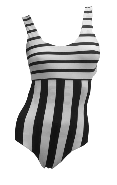 QXHEE.T.Made in Taiwan. Boxer vest swimsuit, , large