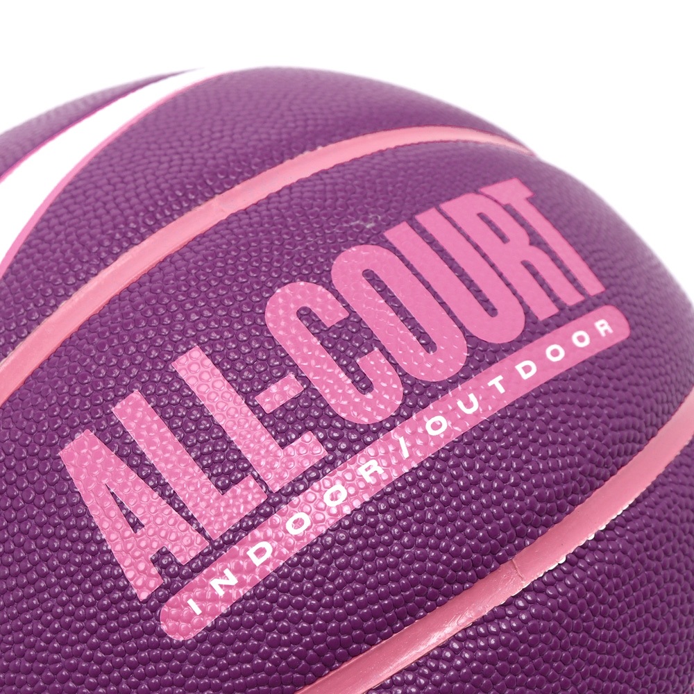 NIKE EVERYDAY ALL COURT 8P 6號球 標準籃球 比賽 訓練 運動 耐磨 深溝 精準控球 紫紅, , large