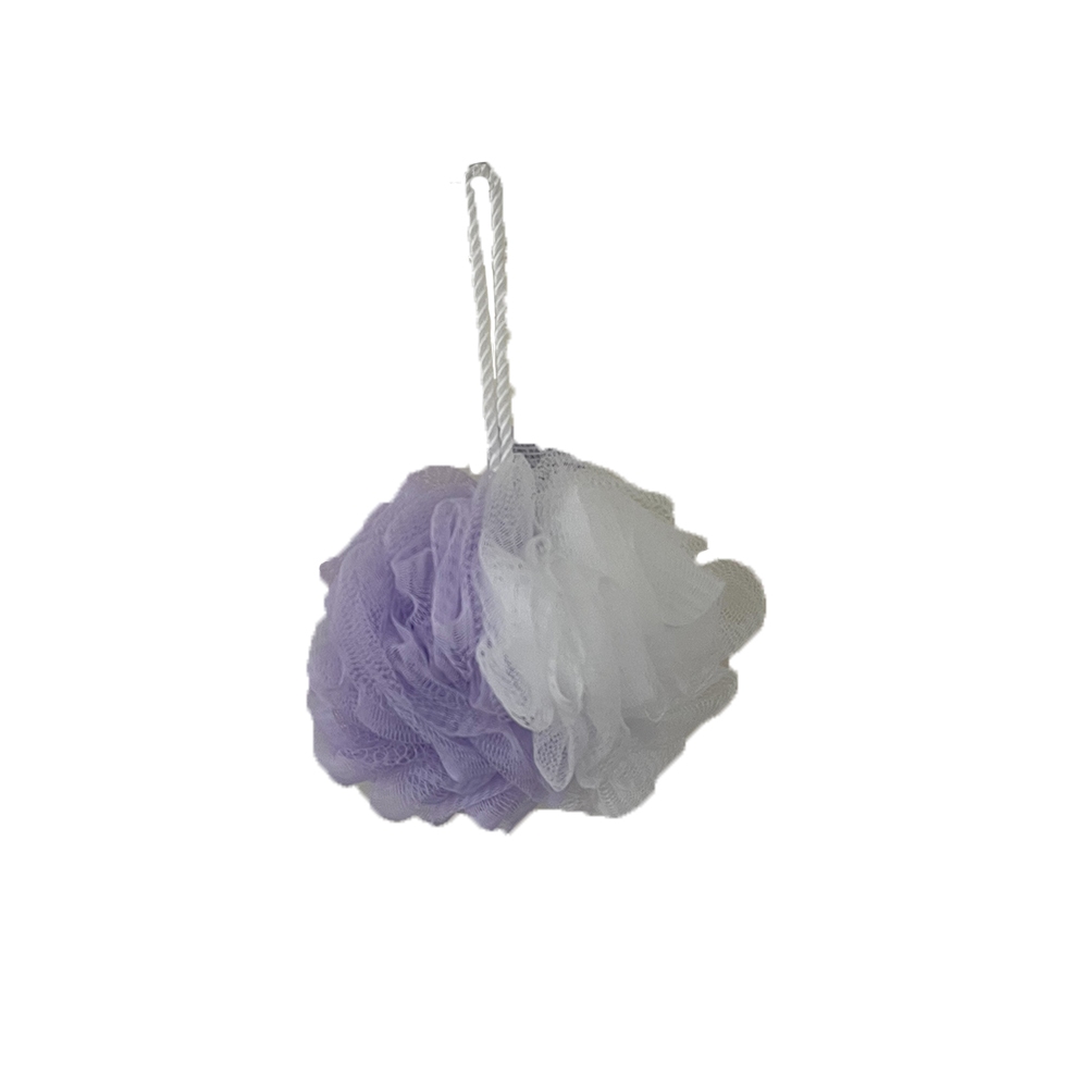 【生活好室】柔彩沐浴球 沐浴球 洗澡巾 沐浴 台灣製造 細柔材質 起泡容易 刷背巾 吊掛易乾, , large