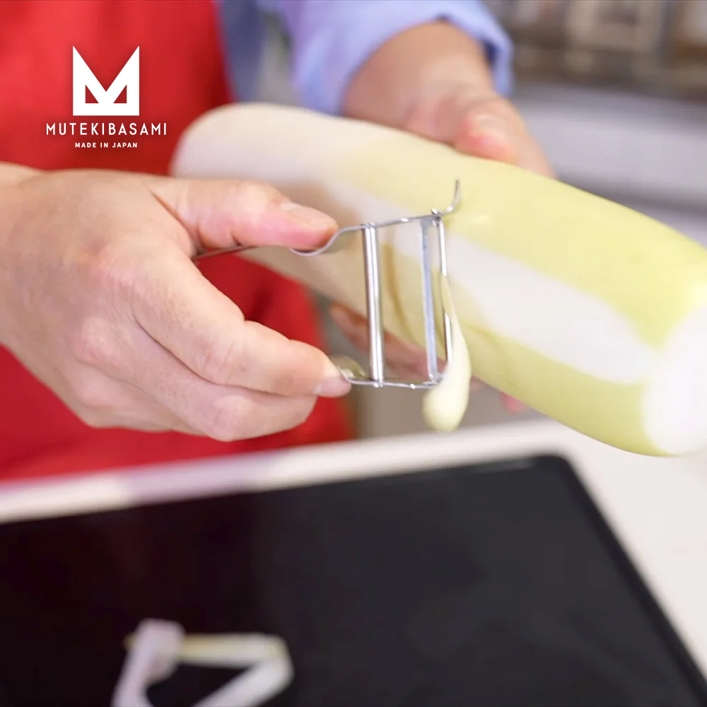【Kyowa Industry Japan】Japan-Made Stainless Steel Serrated Peeler (Smart Peeler / MUTEKIBASAMI Series), , large