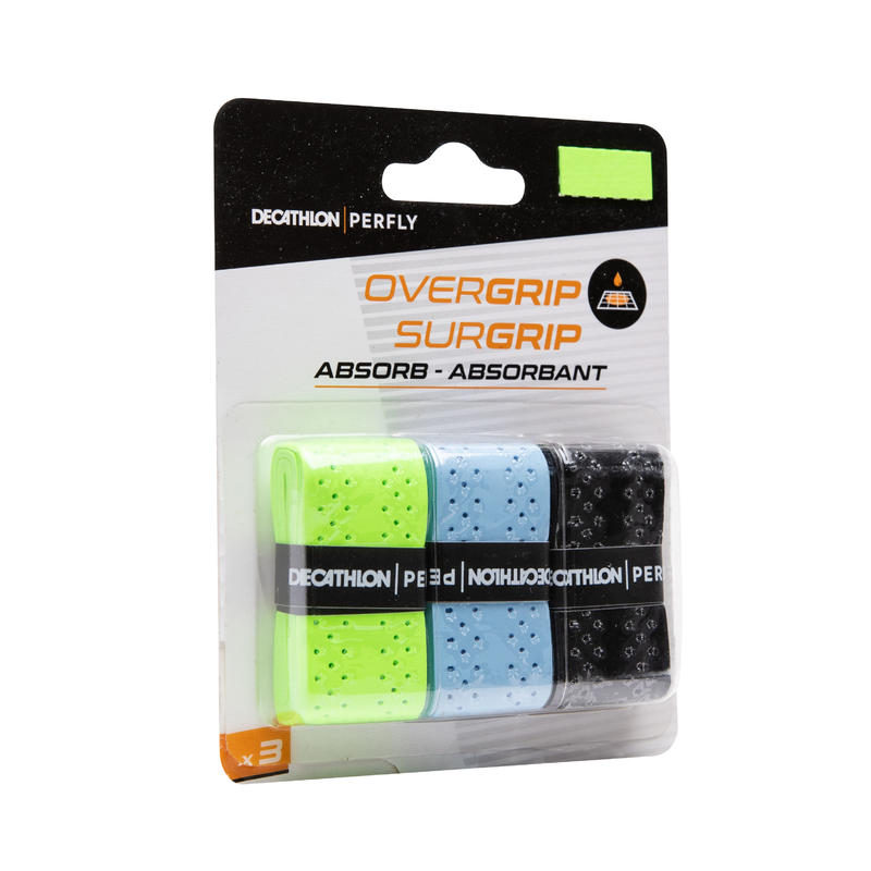 Quickdry Overgrip x 3 BK YE RD No Size, , large