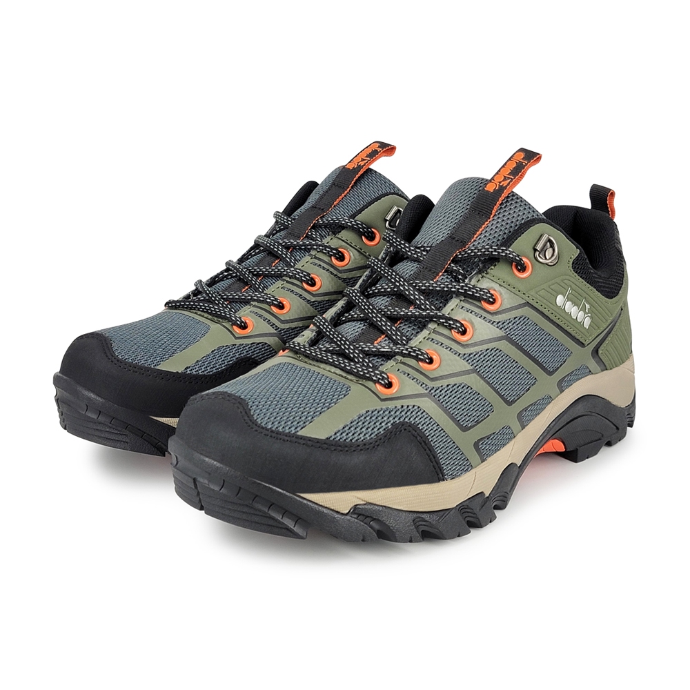 DIADORA迪亞多那 抗水野趣登山鞋 男運動鞋 越野鞋 男鞋 防水 輕量 吸震 減壓 足弓支撐 吸震 耐磨 止滑 綠, , large