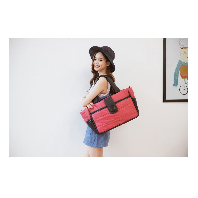 【iwow】 Classic Shoulder Tote / Magenta, , large