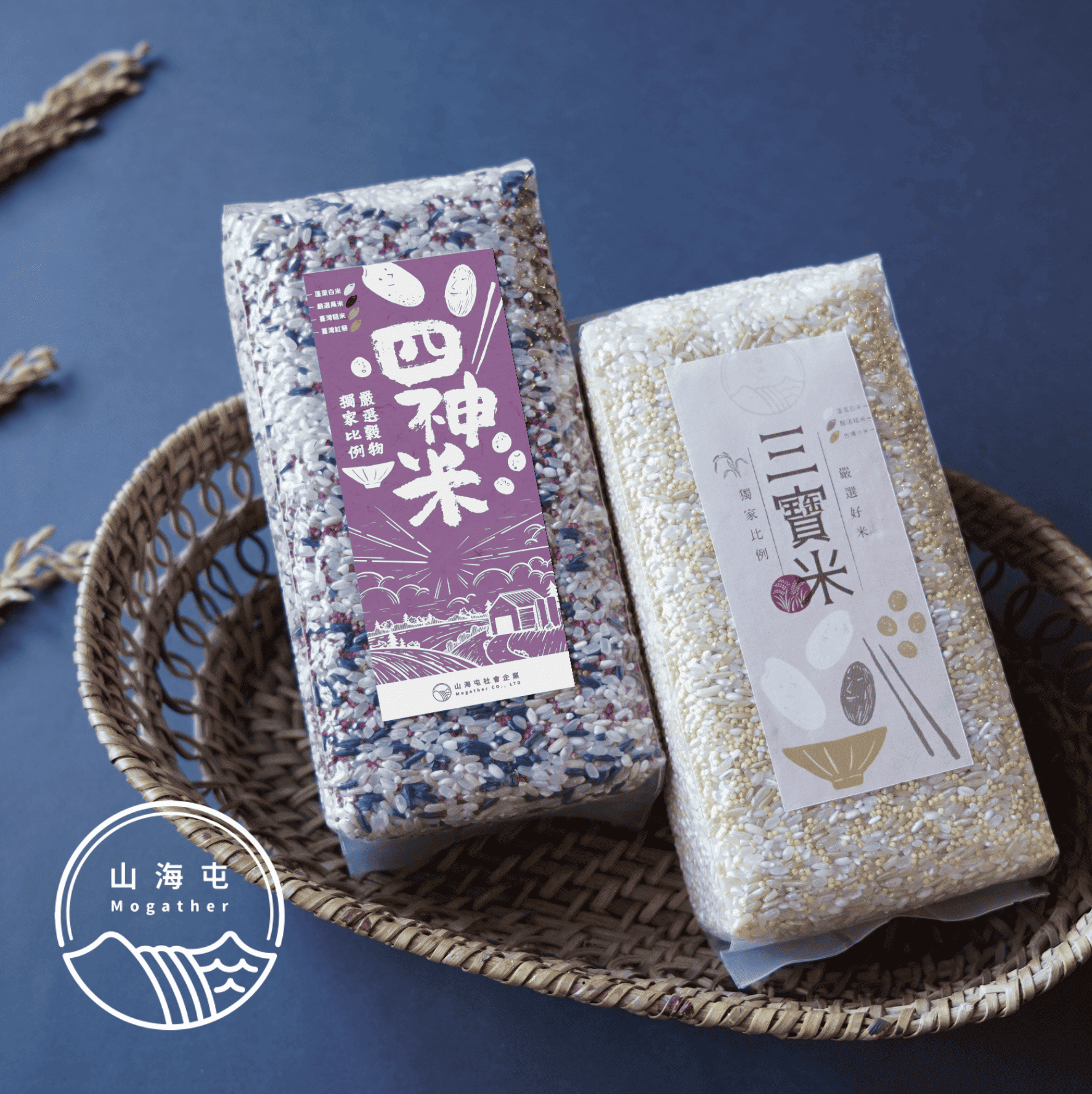 【山海屯】嚴選穀物-三寶米1kg, , large