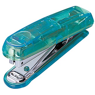 SDI手牌  晶透實用型訂書機-附針 (1106CA-T)藍, , large