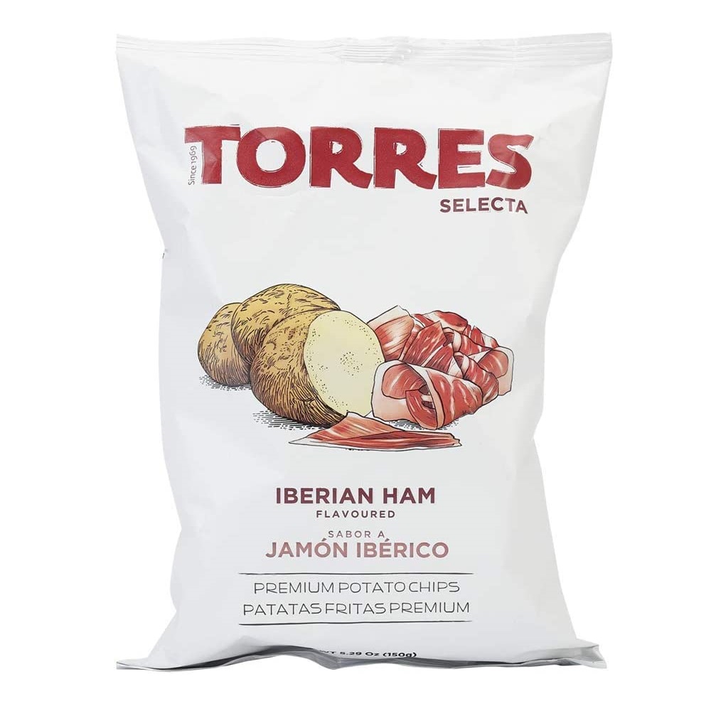 Torres Selecta Iberian Ham chips, , large