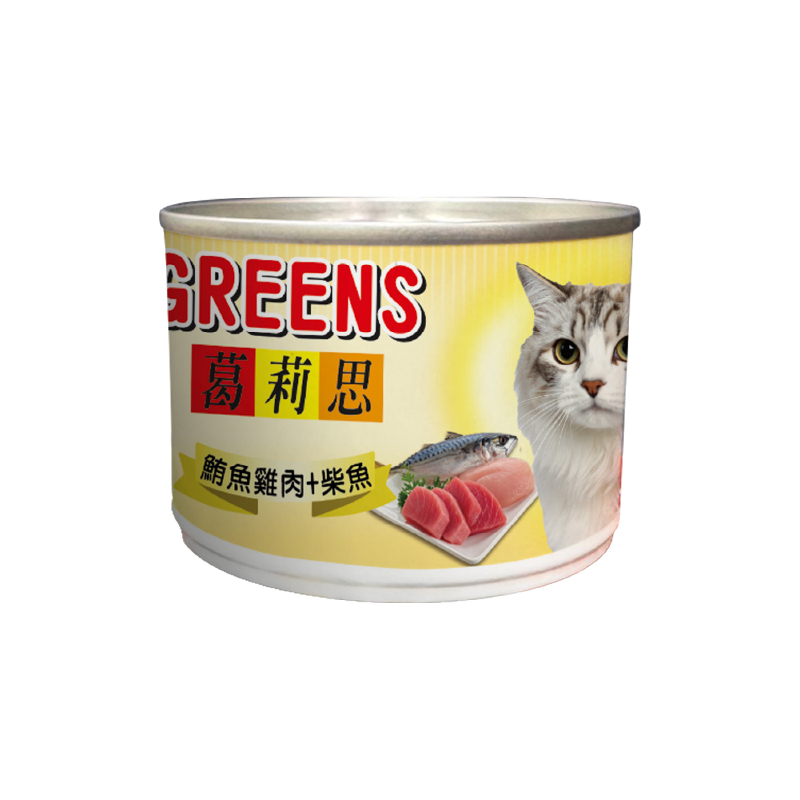 葛莉思貓罐-鮪魚雞肉+柴魚 165g, , large