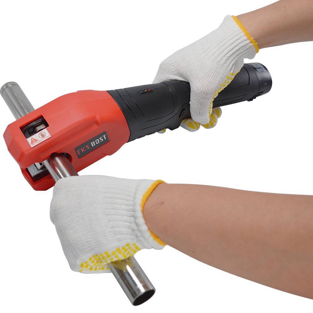 WIN五金 FKS BOST FKS-28 12V 切不鏽鋼管機 切管機 白鐵管切斷機 金屬切斷機 不鏽鋼管切斷機, , large