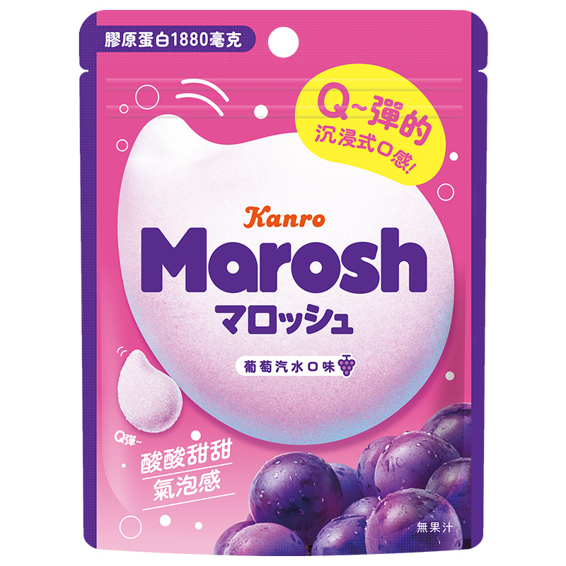 Kanro Marosh Gummy Grape Soda