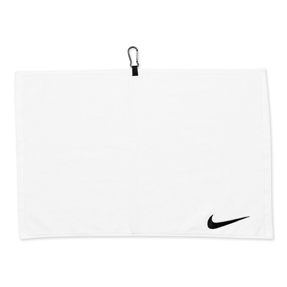 NIKE PERFORMANCE GOLF 毛巾 61*41cm 運動毛巾 高爾夫毛巾 純棉 吸水佳 柔軟 舒適 白, , large