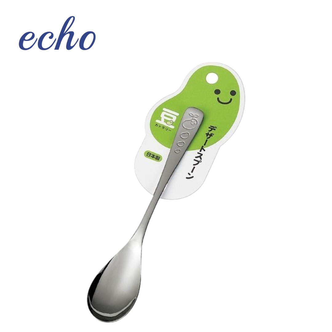 ECHO Pea-Shaped Dessert Spoon, , large