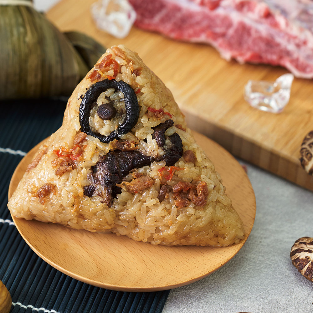 預購【良金牧場】XO醬牛肉粽1盒(180gx5顆/盒)(免運費), , large