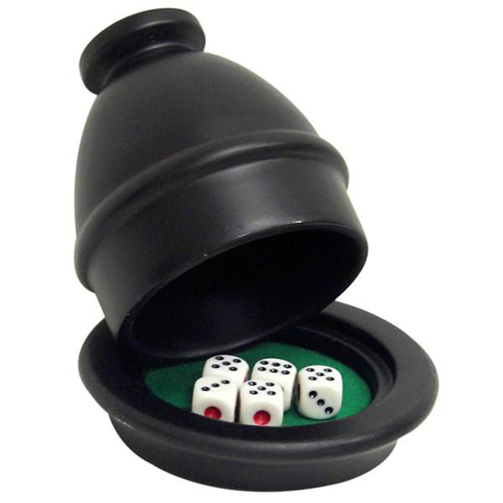 God of wealth dice cup, , large