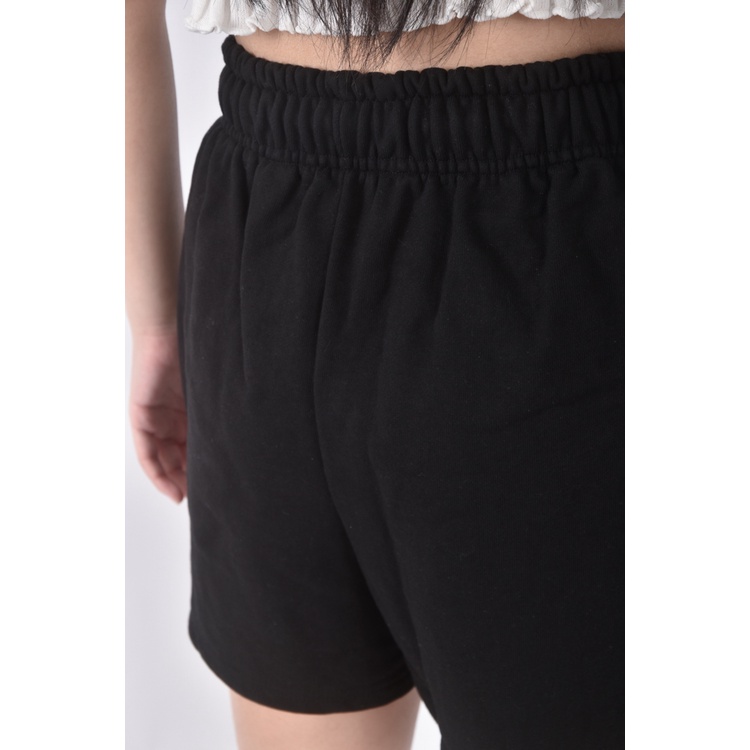 (S) feina韓牌高腰質感黑色短褲二手衣, , large