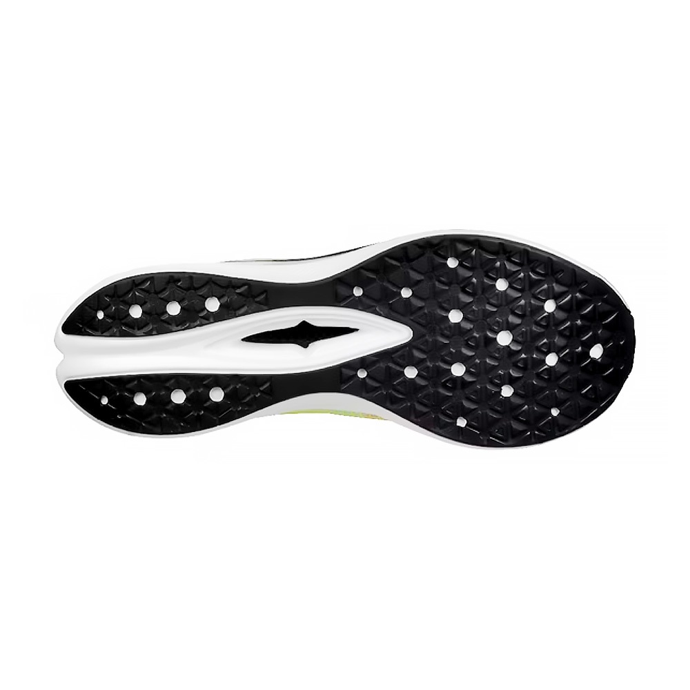 DIADORA迪亞多那 專業避震慢跑鞋 男運動鞋 男鞋 寬楦 透氣 散熱 厚底 吸震 回彈 足弓支撐 止滑 黑藍 白桔, , large