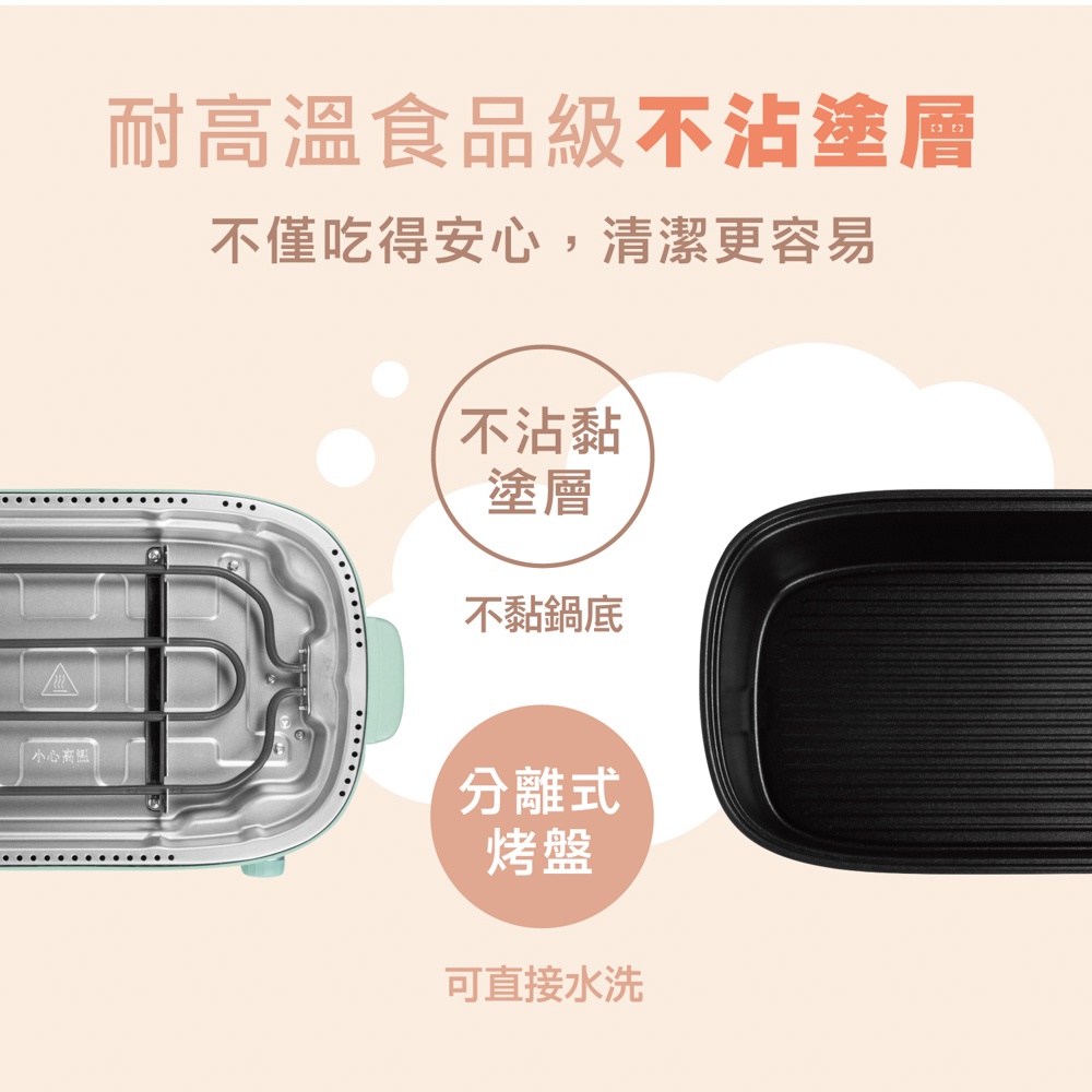 AIWA 愛華 4L深型電烤盤 AI-DKL02G, , large