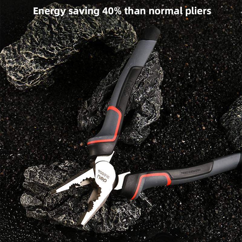 【deli tools】7" professional multi-function pliers professional PRO series, , large