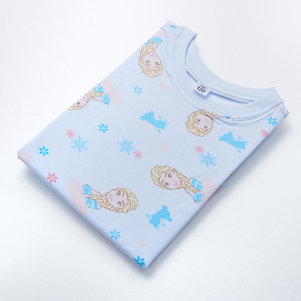(多款)Disney迪士尼 冰雪奇緣 純棉短袖套裝【旺達棉品】FZ-NF003, , large