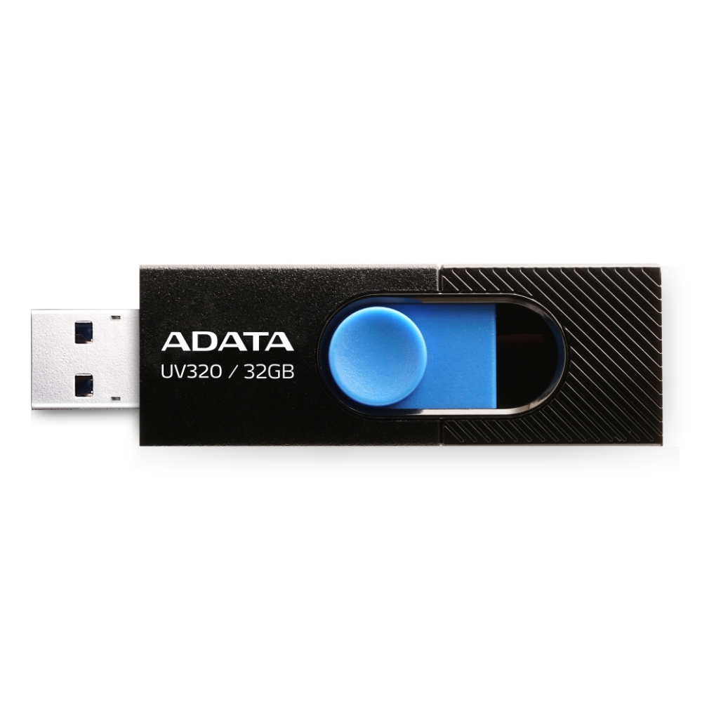 【ADATA 威剛】UV320 32G 黑色 USB 3.2 Gen 1 高速 隨身碟, , large