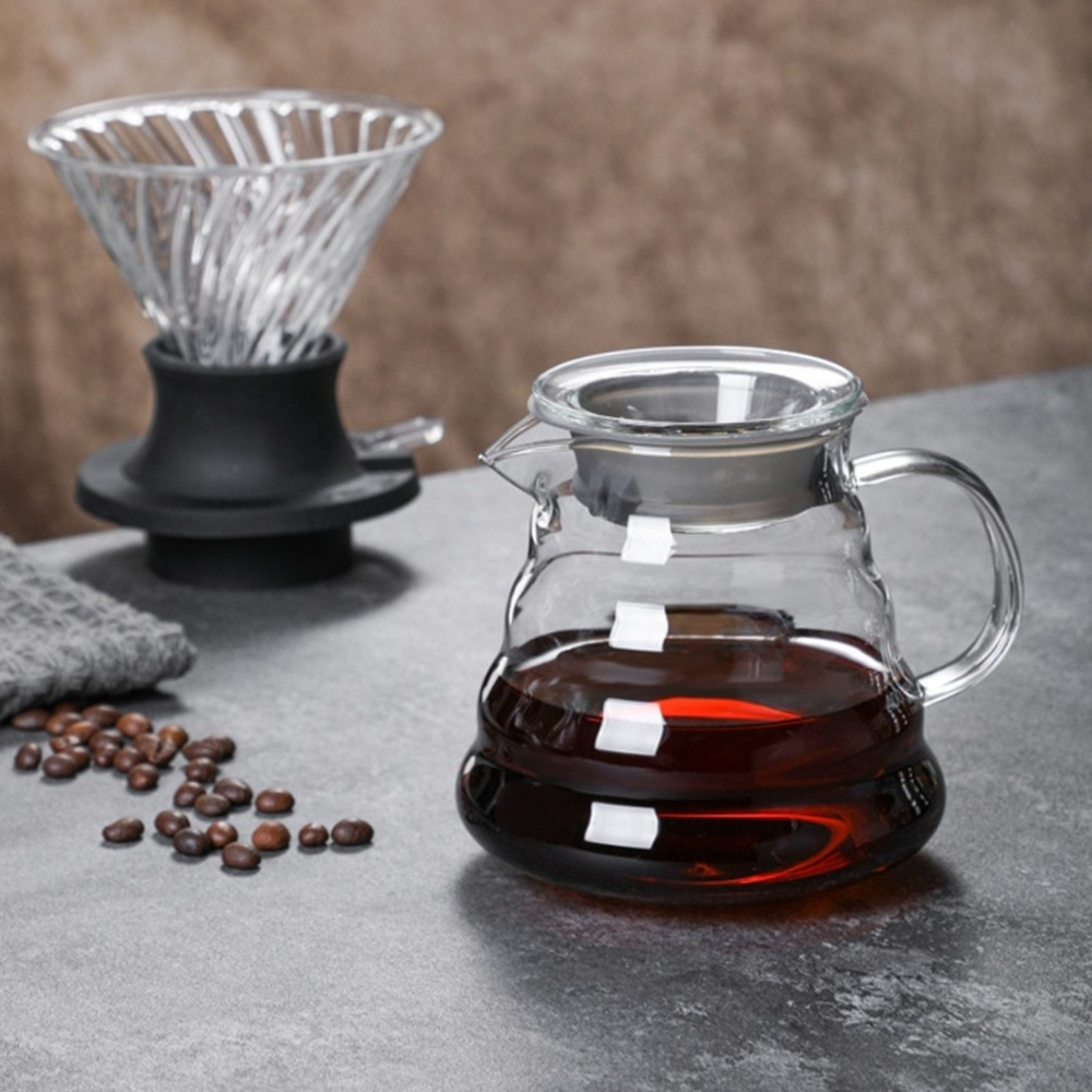 【GlassKing】GK-600 咖啡雲朵壺 手沖咖啡壺 耐熱直火壺 耐熱玻璃壺 泡茶壺 分享壺 下接壺, , large
