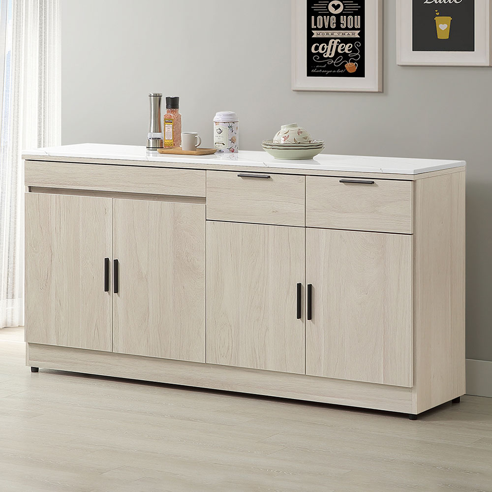 【Hampton 漢汀堡】納迪5.3尺碗盤櫃下座, , large