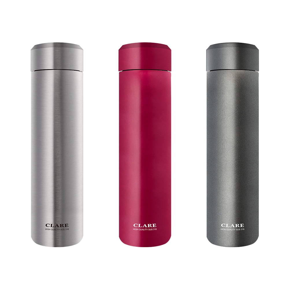 CLARE 可蕾爾 晶鑽316不鏽鋼真空全鋼杯 不鏽鋼300cc-Leidea樂德兒, , large
