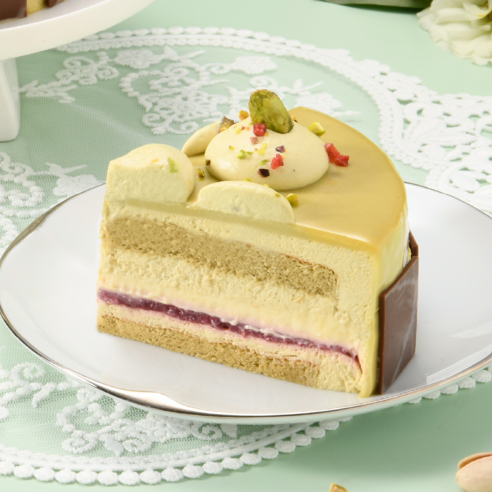 【Yannick 】PISTACHIO RASPBERRY MOUSSE, , large