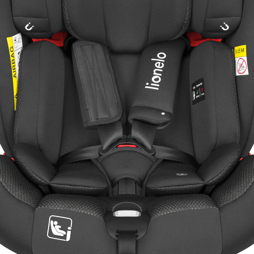 【Lionelo】0~12歲長效瞬冷型嬰幼童汽座 Braam Air i-Size (典雅黑), , large