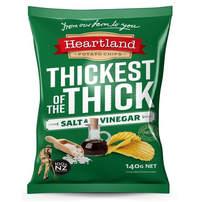 紐西蘭Heartland厚切洋芋片-醋鹽風味, , large