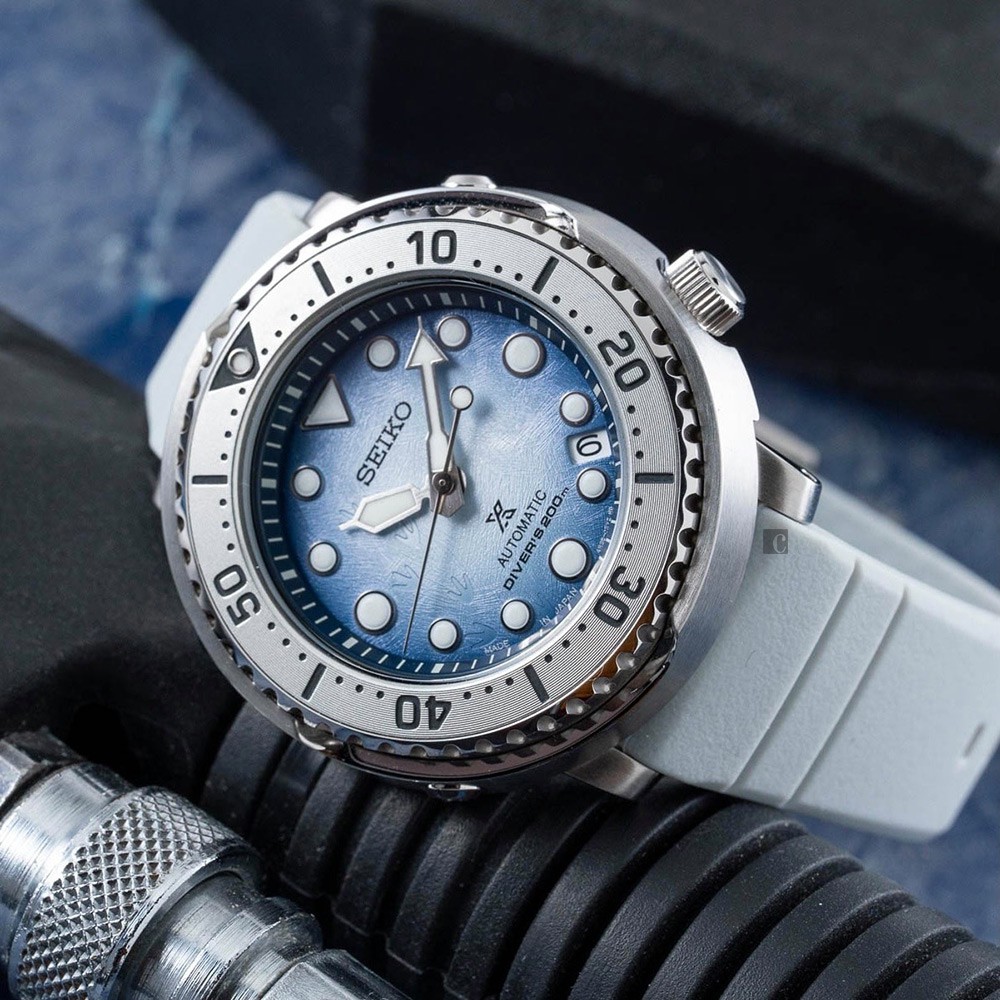 SEIKO 精工 Prospex 愛海洋企鵝漫步 200米潛水機械錶 4R35-04Z0H/SRPG59K1, , large